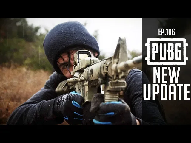 《 絕地求生 》pubg ep.106|春季最大改版內容介紹|新槍款 mp5k|m16a4 被 buff 了!